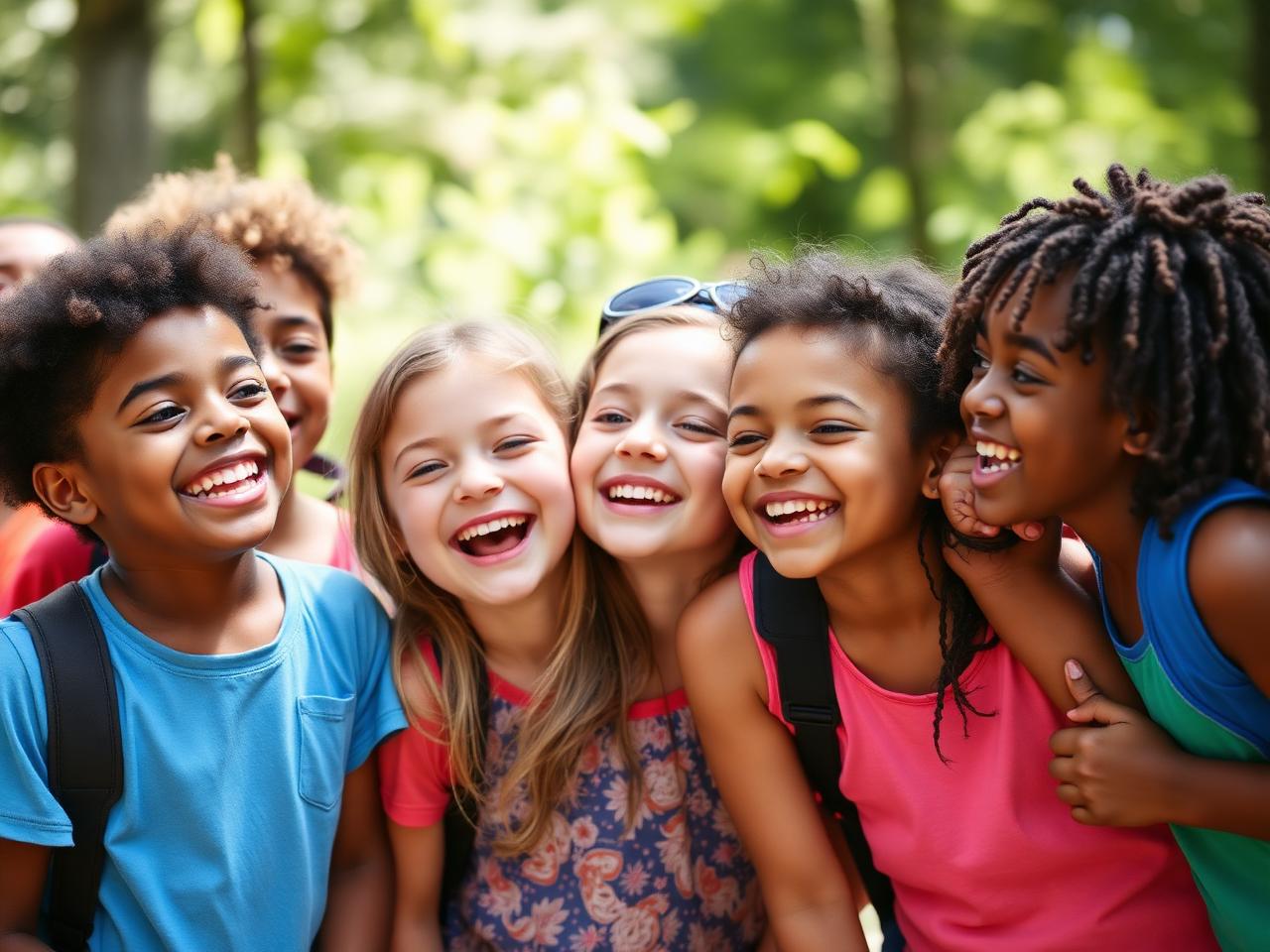 Smiling Camp Ignite students